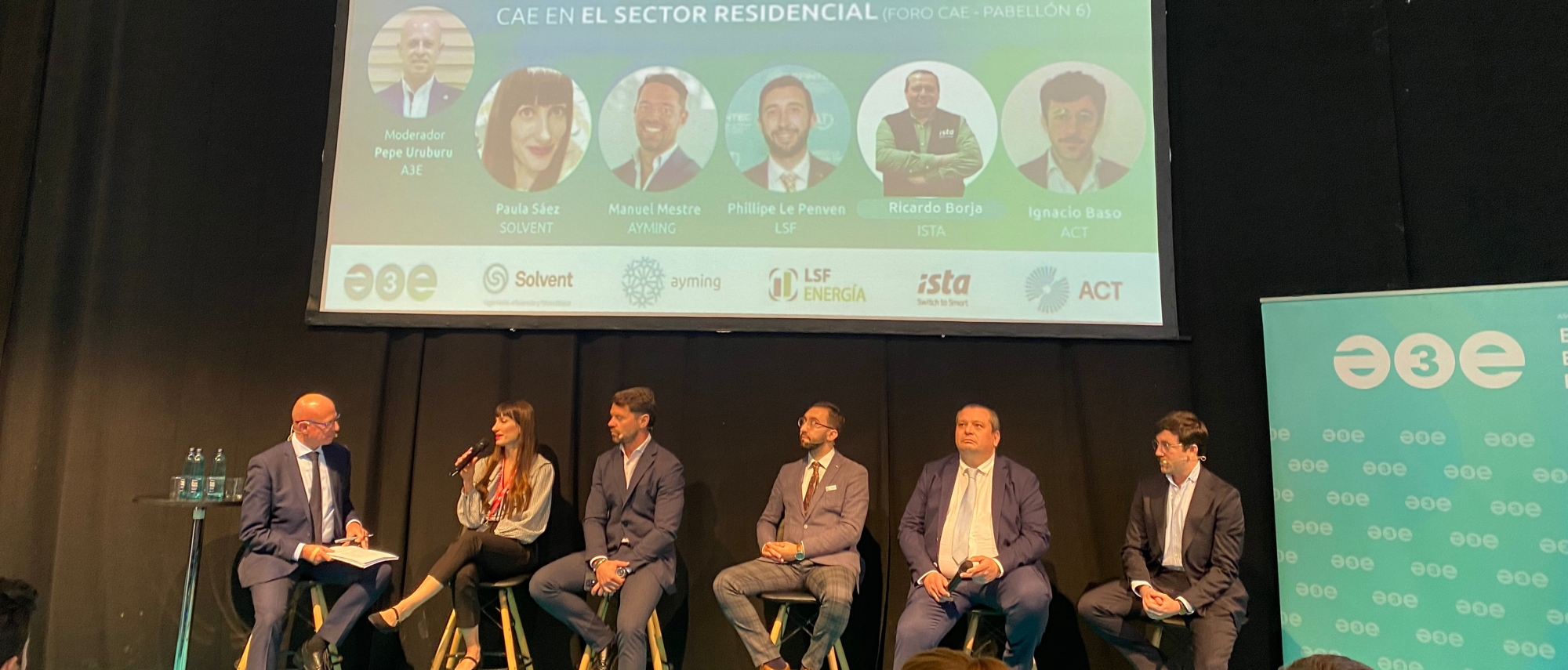 Foro CAE, ponentes en la mesa redonda dedicada al CAE residencial